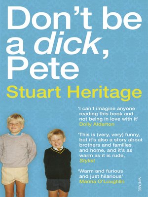 cover image of Don't Be a Dick Pete